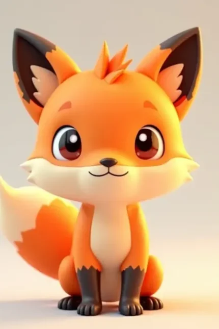 فیگور Cute Fox – روباه کوچک فانتزی